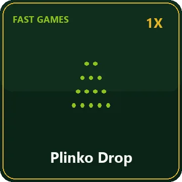 Fast games at 1XRoll — Plinko Drop