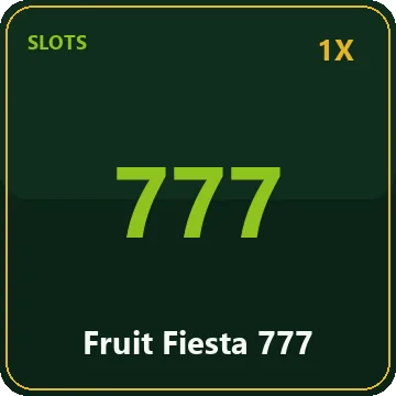 Play slots at 1XRoll — Fruit Fiesta 777