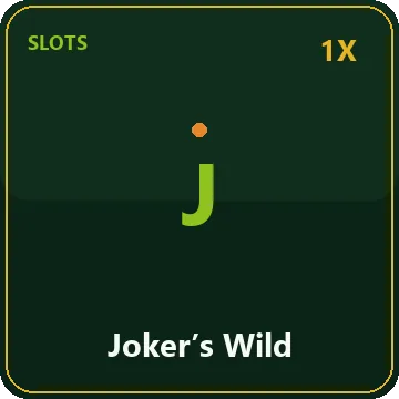 Play slots at 1XRoll — Joker’s Wild